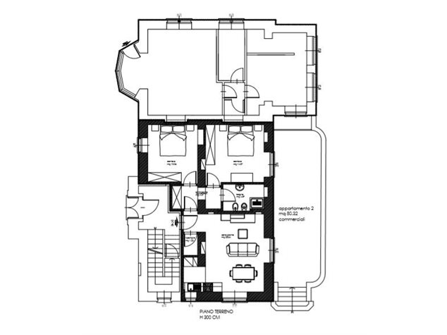 floorplans Lanzo d'Intelvi: Appartamento in Vendita, Via Volta , 22, immagine 3