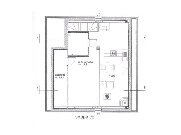 floorplans Alta Valle Intelvi: Villa in Vendita, Via Lem , 21, immagine 4