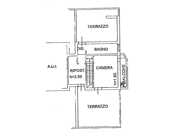 floorplans Ravenna: Appartamento in Vendita, , immagine 2