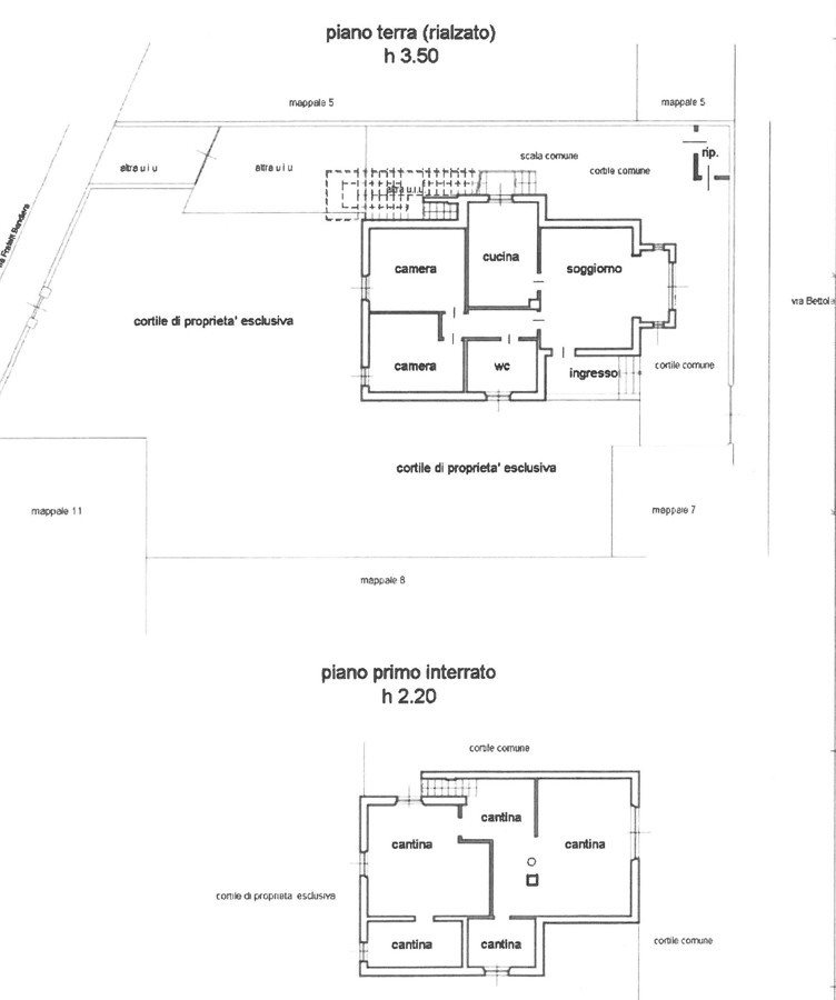 floorplans Cinisello Balsamo: Appartamento in Vendita, Via F.Lli Bandiera, 14, immagine 1