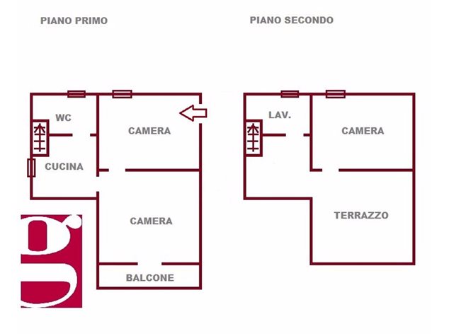floorplans Messina: Appartamento in Vendita, Località San Michele, 31, immagine 1