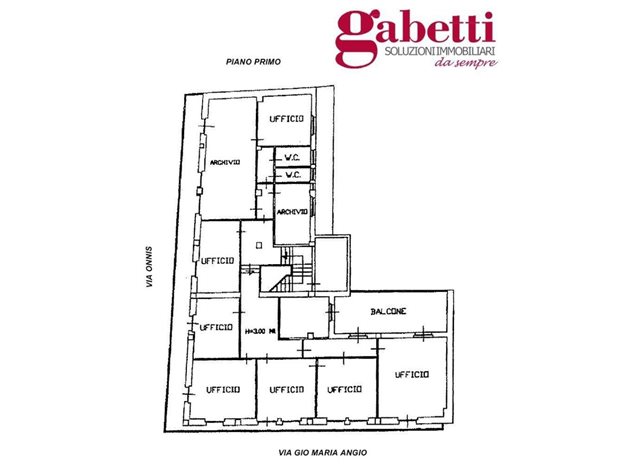 floorplans Macomer: Appartamento in Vendita, Via Onnis, 2, immagine 1