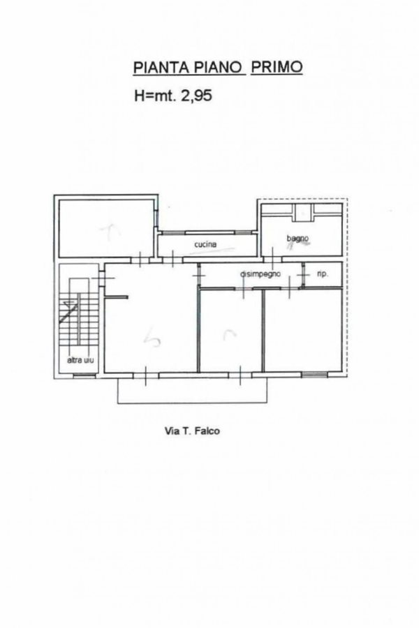 floorplans Andria: Appartamento in Vendita, Via Domenico Tenente Falco, 23, immagine 1