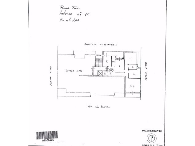 floorplans Brindisi: Appartamento in Vendita, Via Galanti, 20, immagine 1