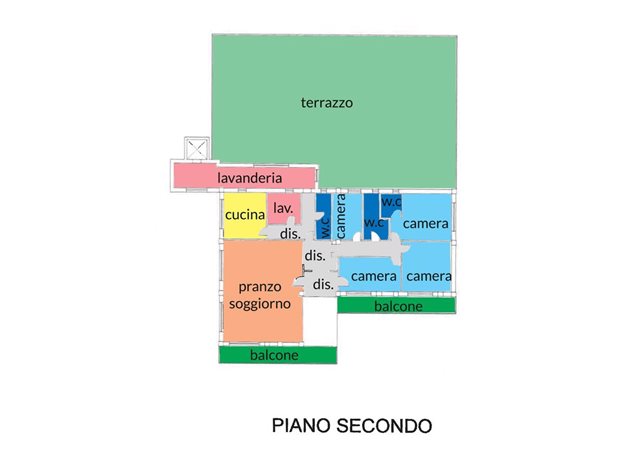 floorplans San Giovanni in Marignano: Appartamento in Vendita, , immagine 1