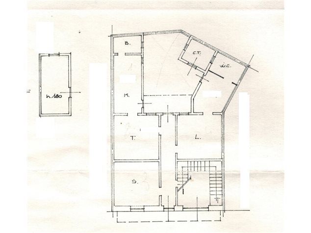 floorplans Scorrano: Casa Indipendente in Vendita, Via Risorgimento, 14, immagine 1