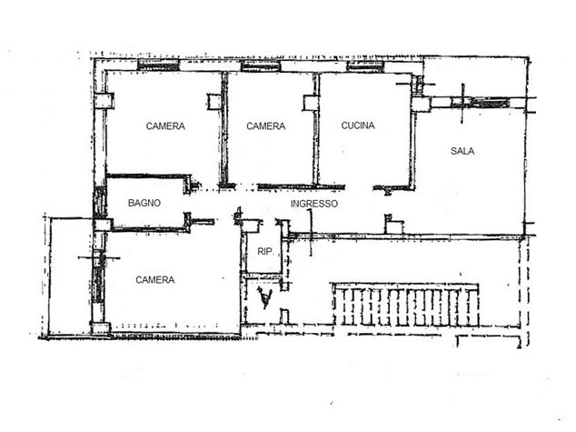 floorplans San Benedetto del Tronto: Appartamento in Vendita, Via Leonardo Bianchi, 4, immagine 1