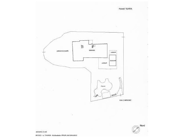 floorplans Bisceglie: Villa singola in Vendita, Via Chico Mendez, immagine 1