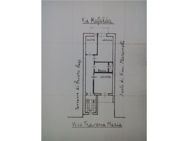 floorplans Bari: Casa Indipendente in Vendita, I Trav. Principessa Maria, 5, immagine 2