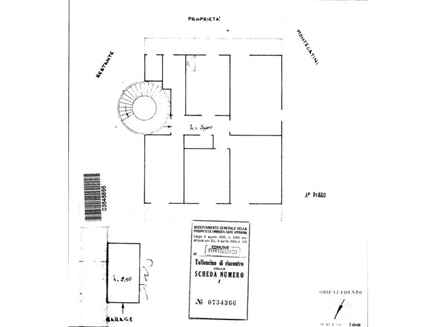 floorplans Brindisi: Appartamento in Vendita, Largo Amedeo Avogadro, 14, immagine 1