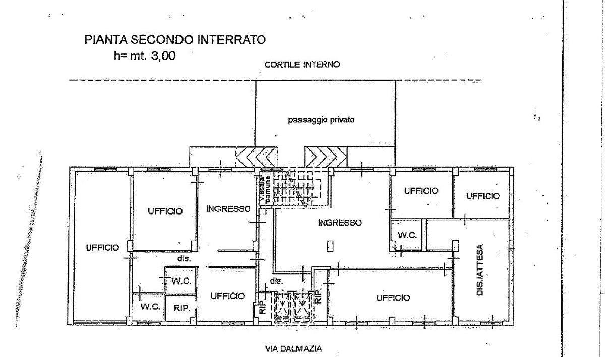 floorplans Brindisi: Ufficio in Vendita, Via Dalmazia , 31 C, immagine 1