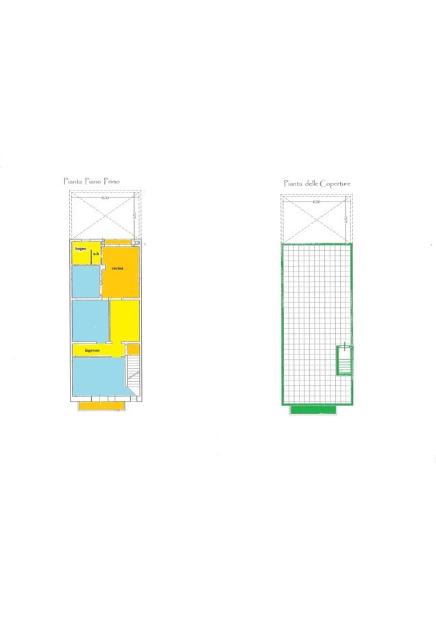 floorplans Oria: Appartamento in Vendita, Via Alessandro Manzoni, 61, immagine 1