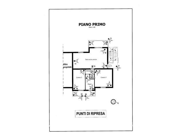 floorplans Gavorrano: Appartamento in Vendita, , immagine 1