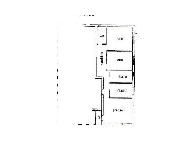 floorplans Adria: Appartamento in Vendita, Adria Via Papa Giovanni Xxiii, 00, immagine 1