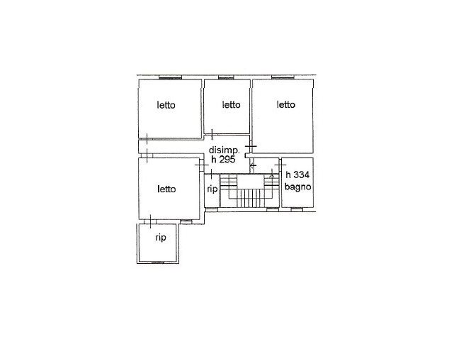 floorplans Adria: Casa Indipendente in Vendita, Adria Via Chieppara, 59, immagine 2
